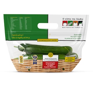 ΚΗΠΟΣ ΞΑΝΘΗΣ | Αγγουράκια Μίνι Συσκευασμένα 750g