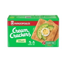 ΠΑΠΑΔΟΠΟΥΛΟΥ | Κράκερς Σίτου Χωρίς Ζάχαρη 165g