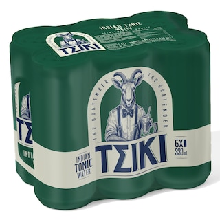 TSIKI | Indian Tonic Water Κουτί 6x330ml