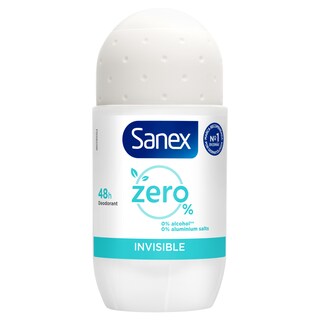 SANEX | Αποσμητικό Roll On Zero% Invisible 50ml