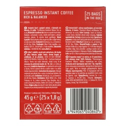 PERLA BEVERAGES | Στιγμιαίος Καφές Espresso Sticks 25x1.8g