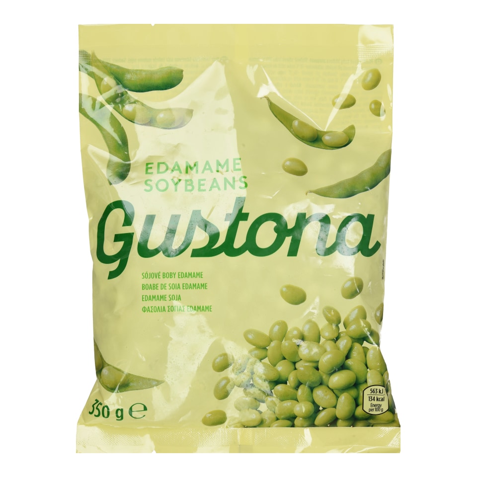 GUSTONA Φασόλια Σόγιας Edamame Κατεψυγμένα 350g