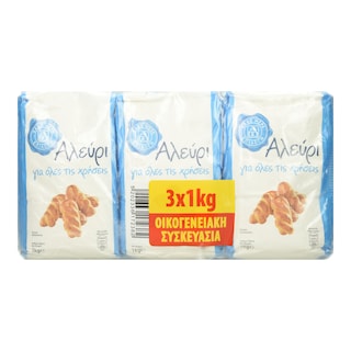 ΑΒ ΕΠΙΛΟΓΗ | Αλεύρι για Όλες τις Χρήσεις 3x1kg