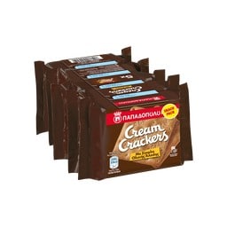 CREAM CRACKERS | Κράκερς Σίκαλης 5x43g