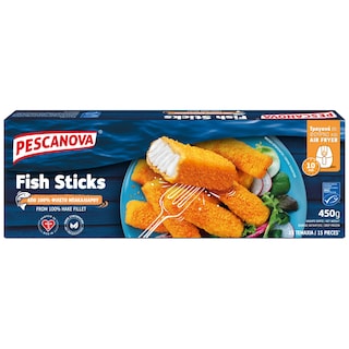 PESCANOVA Fish Sticks Μπακαλιάρου 450g