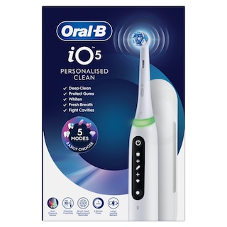 ORAL B | Hλεκτρική Οδοντόβουρτσα iO Series 5 White 1 Τεμάχιο