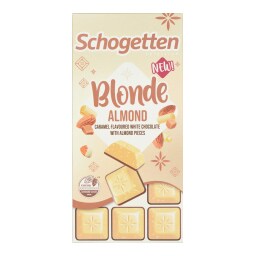 SCHOGETTEN | Λευκή Σοκολάτα Καραμέλα Αμύγδαλο 100g
