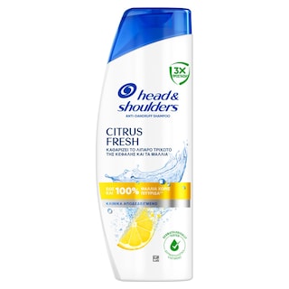 HEAD&SHOULDERS | Σαμπουάν Citrus Fresh Λιπαρά Μαλλιά 330ml