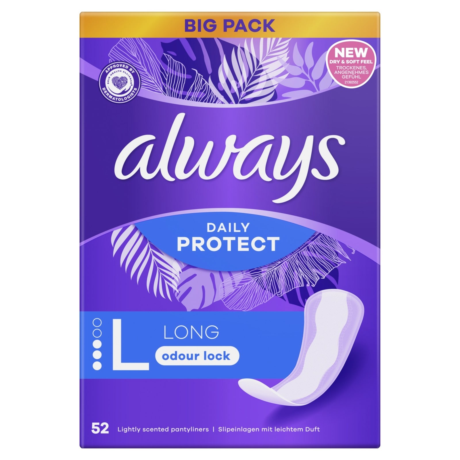 Σερβιετάκια Daily Protect Long 52 Τεμάχια