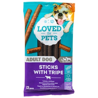 LOVED BY PETS | Σνακ Σκύλων Πατσάς Sticks
