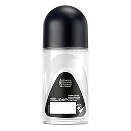 NIVEA | FOR MEN | Deodorant Roll On Men Invisible Black & White 50ml