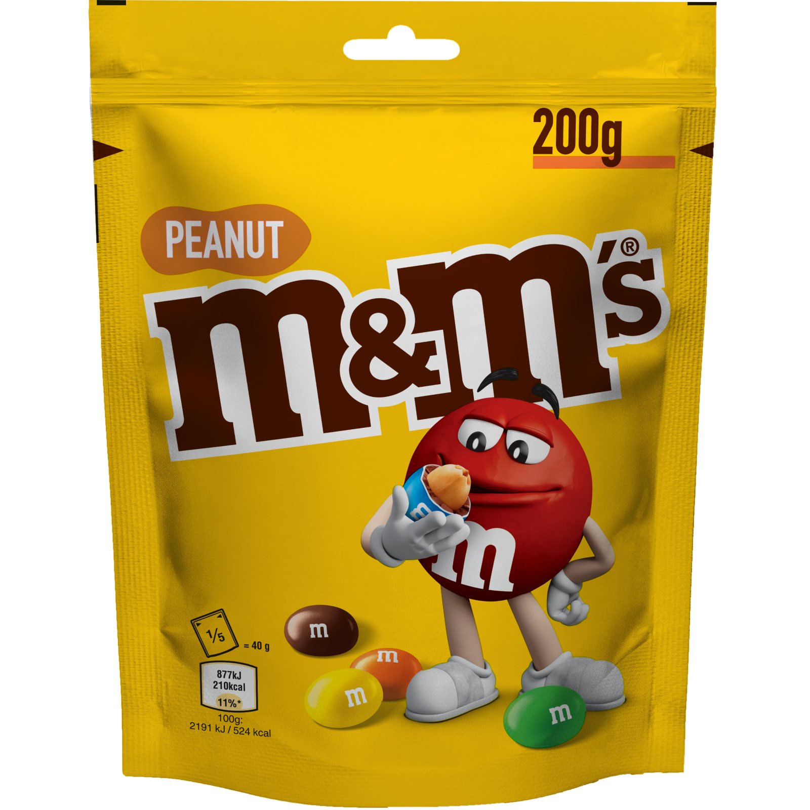 M & M'S Σοκολατένια Κουφετάκια Φιστίκι 200g