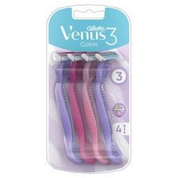 GILLETTE | Ξυραφάκια Venus 3 Colors 4 Τεμάχια