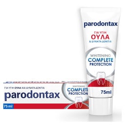 PARODONTAX | Οδοντόκρεμα Whitening Complete Protection 75ml