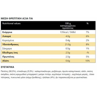 McCAIN | Πατάτες Rustic Κατεψυγμένες 750g