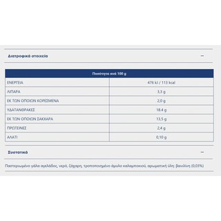 ΔΩΔΩΝΗ | Κρέμα Βανίλια Παραδοσιακή 160g