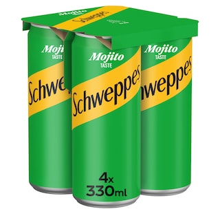 SCHWEPPES | Αναψυκτικό Mojito Κουτί 4x330ml