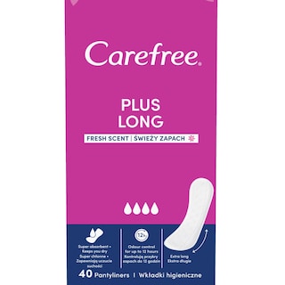 CAREFREE | Σερβιετάκια Plus Long 40 Τεμάχια