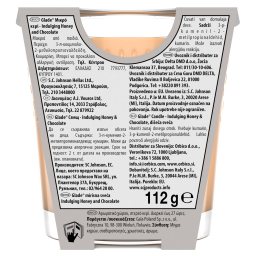 GLADE | Αρωματικό Κερί Honey & Chocolate 1 Τεμάχιο