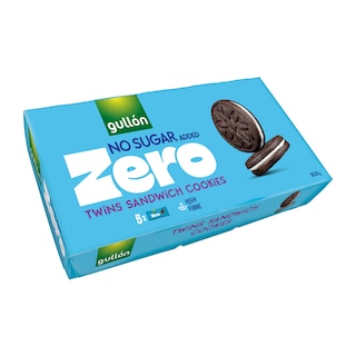 GULLON | Μπισκότα Twins Cocoa 0% Ζάχαρη 210g