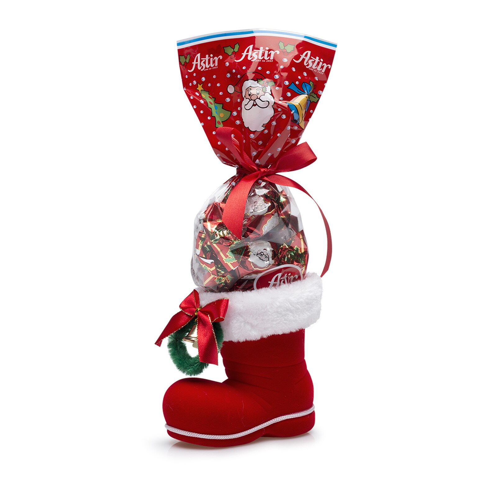 ΑΣΤΗΡ Χριστουγεννιάτικα Σοκολατάκια Μπότα με Δίφουντα 100g