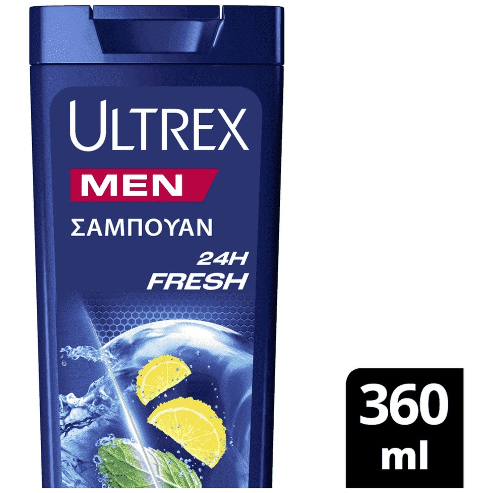 ULTREX Σαμπουάν 24h Fresh 360ml