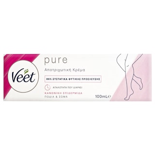 VEET | Αποτριχωτική Κρέμα Pure Κανονικές Επιδερμίδες 100ml