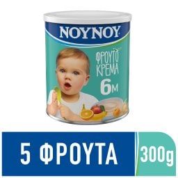 ΝΟΥΝΟΥ | Φρουτόκρεμα 5 Φρούτα 300g