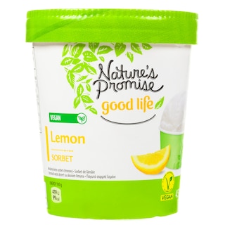 NATURE'S PROMISE | Παγωτό Sorbet Lemon 310g