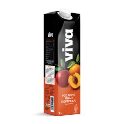 VIVA FRESH | Φρουτοποτό Ροδάκινο Μήλο Πορτοκάλι 1lt