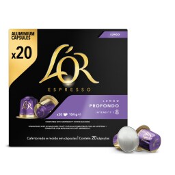 LOR | Κάψουλες Καφέ Espresso Lungo Profondo 20x5.2g