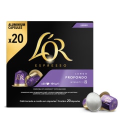LOR | Κάψουλες Καφέ Espresso Lungo Profondo 20x5.2g