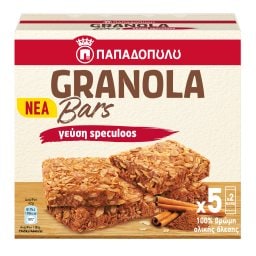 ΠΑΠΑΔΟΠΟΥΛΟΥ | Μπάρες Granola Speculoos 5x42g