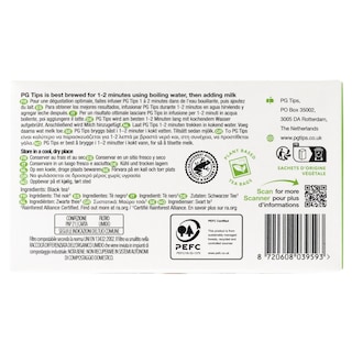 PG | Τσάι Μαύρο PG Tips Original 40x2.9g