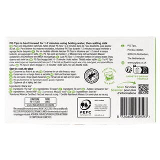 PG | Τσάι Μαύρο PG Tips Original 40x2.9g