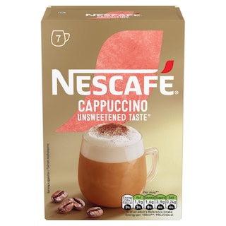 NESCAFE | Στιγμιαίος Καφές Cappuccino Unsweetened Taste 7x14.2g