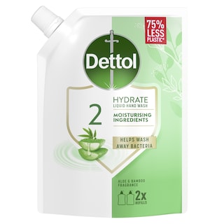 DETTOL | Liquid Soap Antibacterial Aloe Vera Refill 500ml