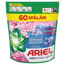 ARIEL | Kάψουλες Πλυντηρίου Ρούχων Allin1 Pods Άνθη Ιαπωνίας 60 Τεμάχια