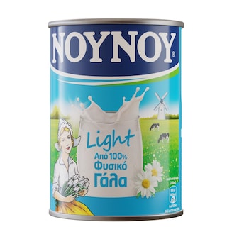 ΝΟΥΝΟΥ | LIGHT | Γάλα Συμπυκνωμένο Χαμηλά Λιπαρά 400g
