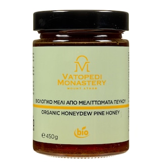 VATOPEDI MONASTERY | Μέλι Πεύκου Bio 450g