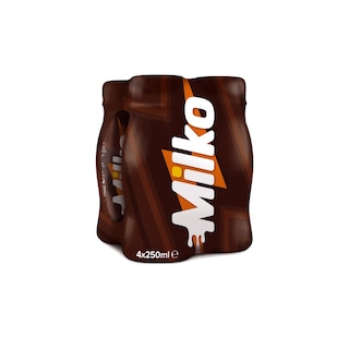 MILKO | Γάλα Σοκολατούχο 4x250ml
