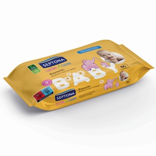 SEPTONA | Baby Wipes Calm N Care Chamomile 80 Pieces
