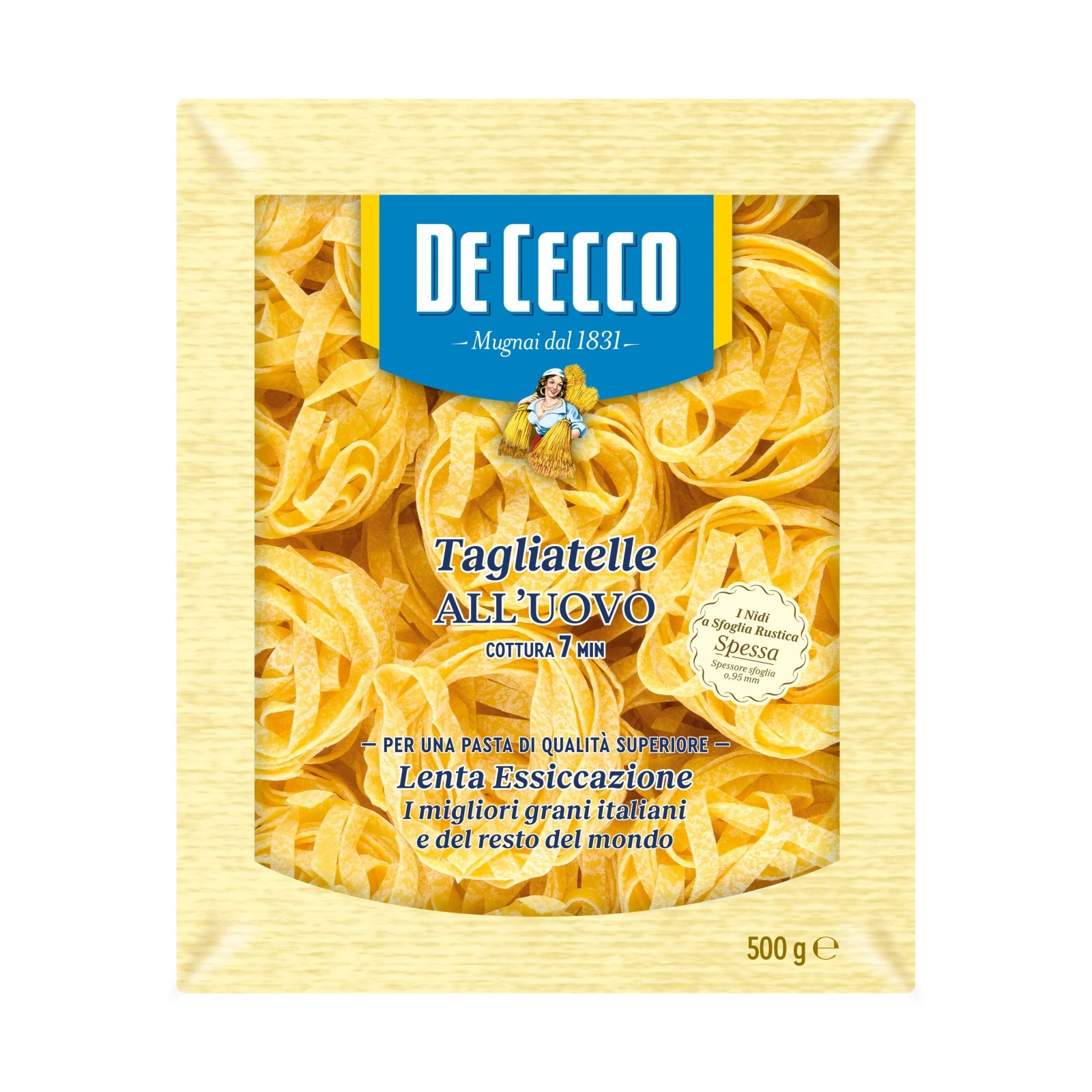 DE CECCO Tagliatelle All Uovo No304 500g