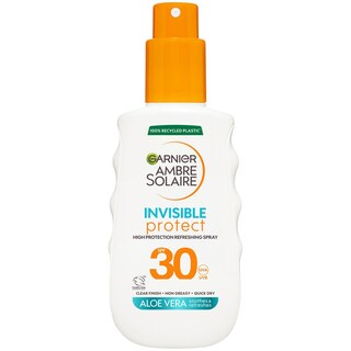 AMBRE SOLAIRE | Αντηλιακό Spray Invisible Protect SPF30 150ml