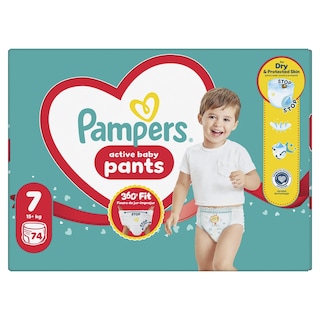 PAMPERS | Πάνες Βρακάκι Pants Νο7 74 Τεμάχια