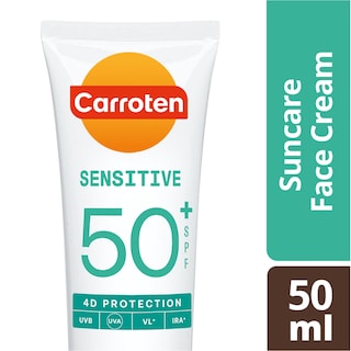 CARROTEN | Αντηλιακό Προσώπου Κρέμα Sensitive SPF50+ 50ml