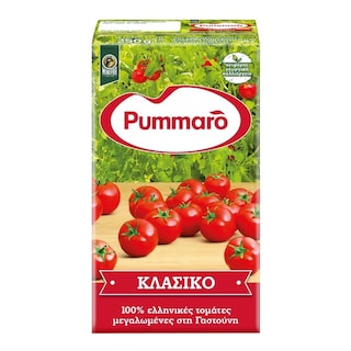 PUMMARO | Τομάτα Passata Κλασικό 250 gr