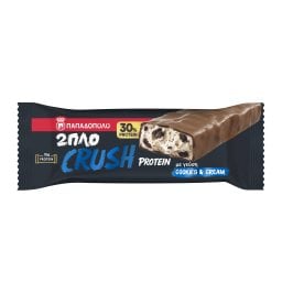 ΠΑΠΑΔΟΠΟΥΛΟΥ | Μπάρα Μπισκότου Crush Protein Cookies & Cream 50g