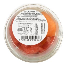 EXCLUSIVE AB | Φρουτοσαλάτα Καρπούζι Πεπόνι 200g