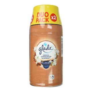 GLADE | Αρωματικό Χώρου Spray Sandalwood & Jasmine Refill 2x269ml